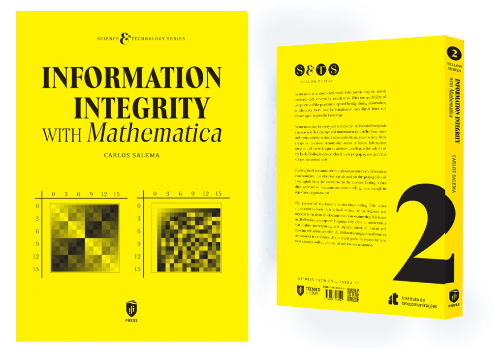 IST Press edita o livro “Information Integrity With Mathematica”, de Carlos Salema